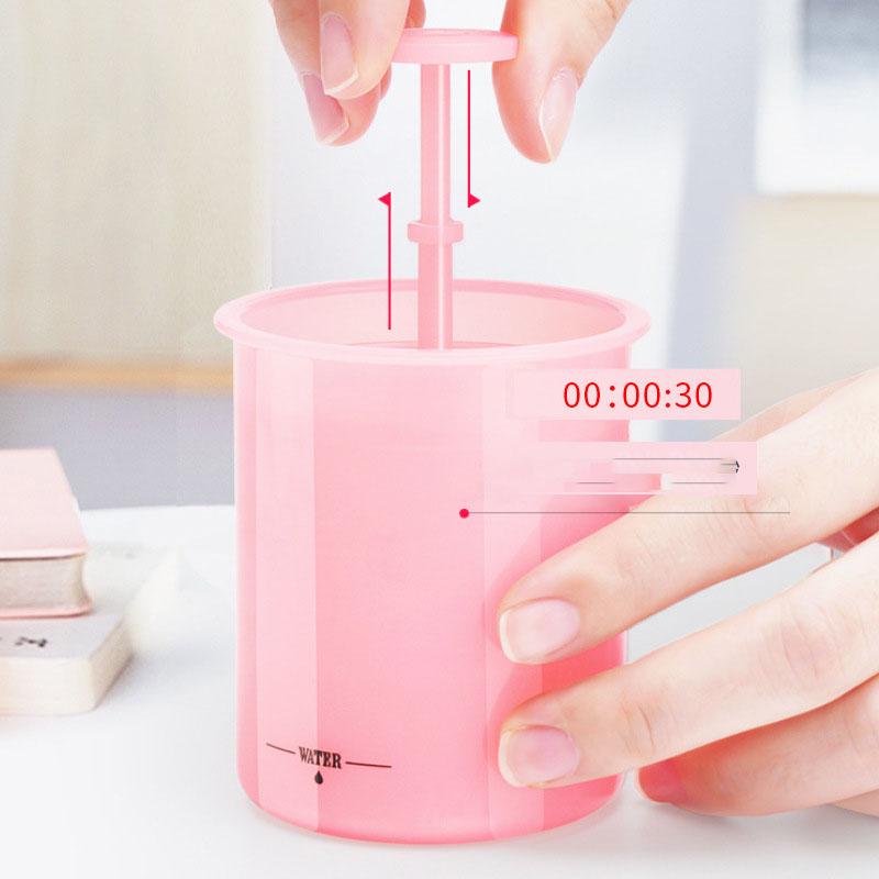 Facial Cleanser Foam Maker Manual Face Wash Foaming Bottle Shower Gel Bubble Maker Milk Frother