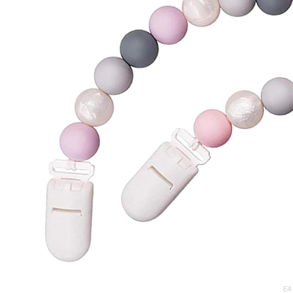 Chain Clip Silicone Holder for Baby Birthday Gift