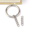 120 Piece Metal Five Section Chain Custom Keychain Extension Chain Necklace Toy Pendant DIY Handmade Link Chain