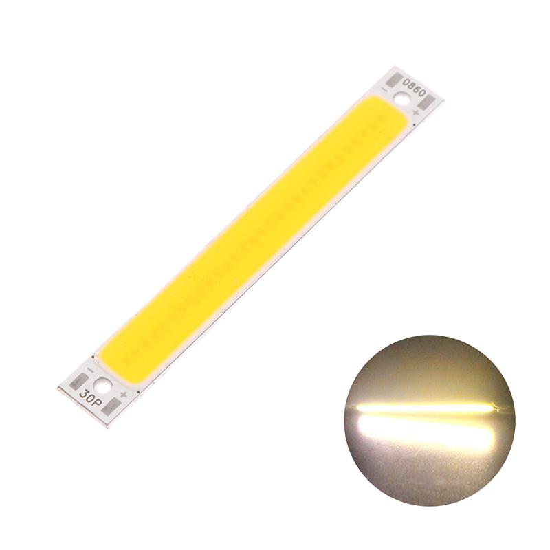 Led Cob Strip 1W 3W Warm Cold White Blue Red Led Light Source For Bicycle Lamp