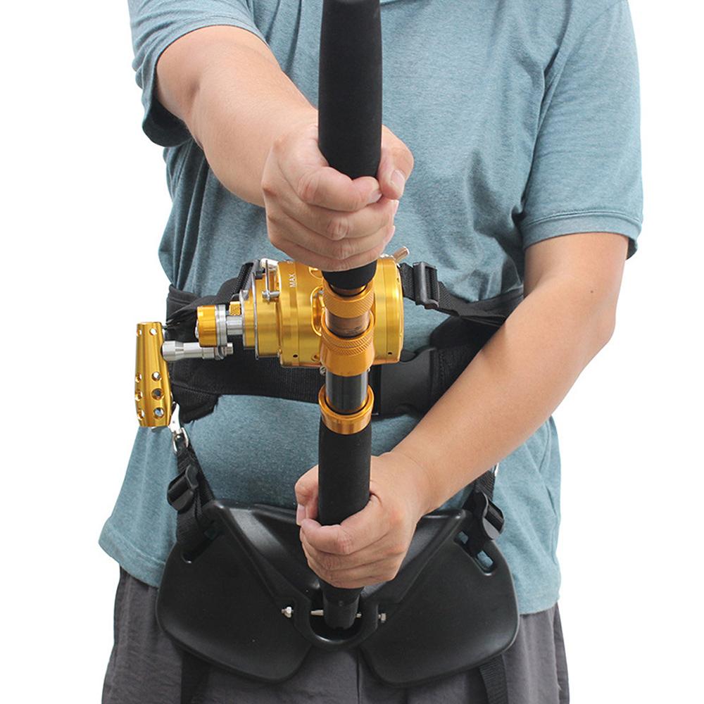 Deep Sea Boat Trolling Fishing Rod Belly Top Holders Base Adjustable Protective Belt Vest Suit All for Big Fish Pole Tackle Set