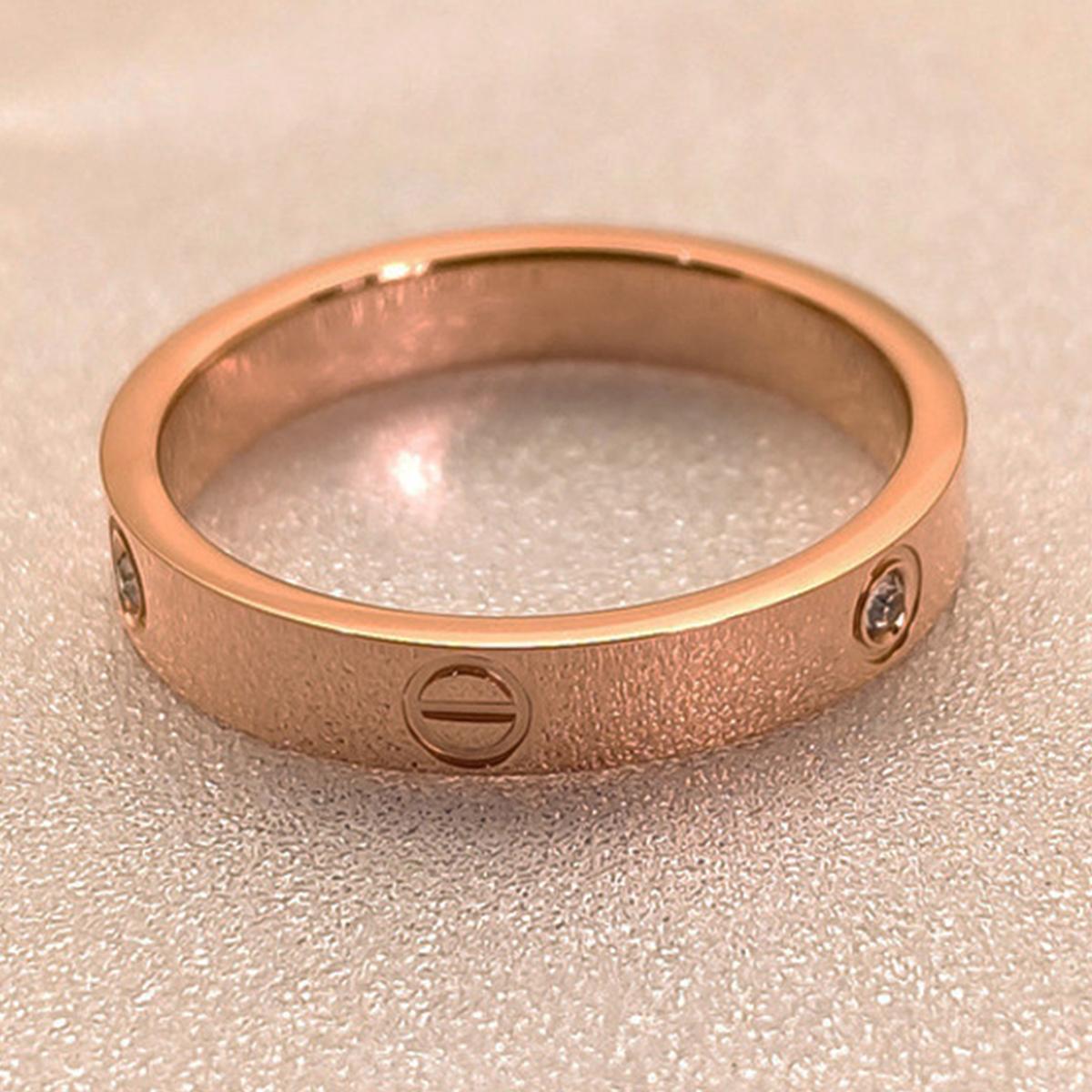 

silver 925 earringsClassic Kajia Ring, Titanium Steel One Staple Ring, Female Simplicity