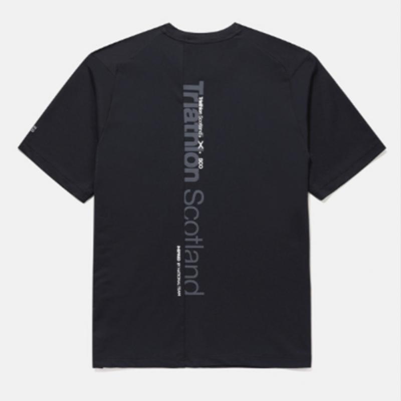 DescenTe Sco Graphic OverfiT T shirT B1 sq223iTs44 Blk0 minT whT0