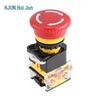 LA38 22mm Red Mushroom Head Emergency Stop Push Button Switch