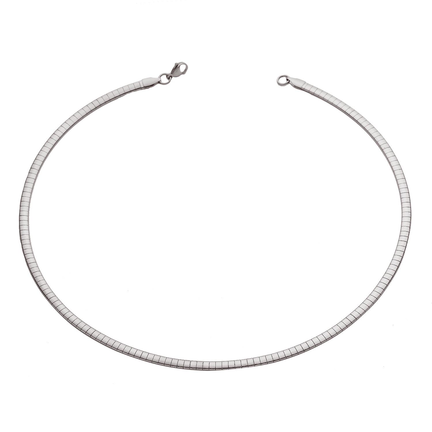 European INS French Retro Layered Women s Clavicle Necklace – Hip Hop Flat Snake Chain