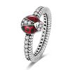 Size 6 -9 Inch Authentic 925 Silver Women Stackable Ring Girl 'S Luxury Wedding Finger Rings