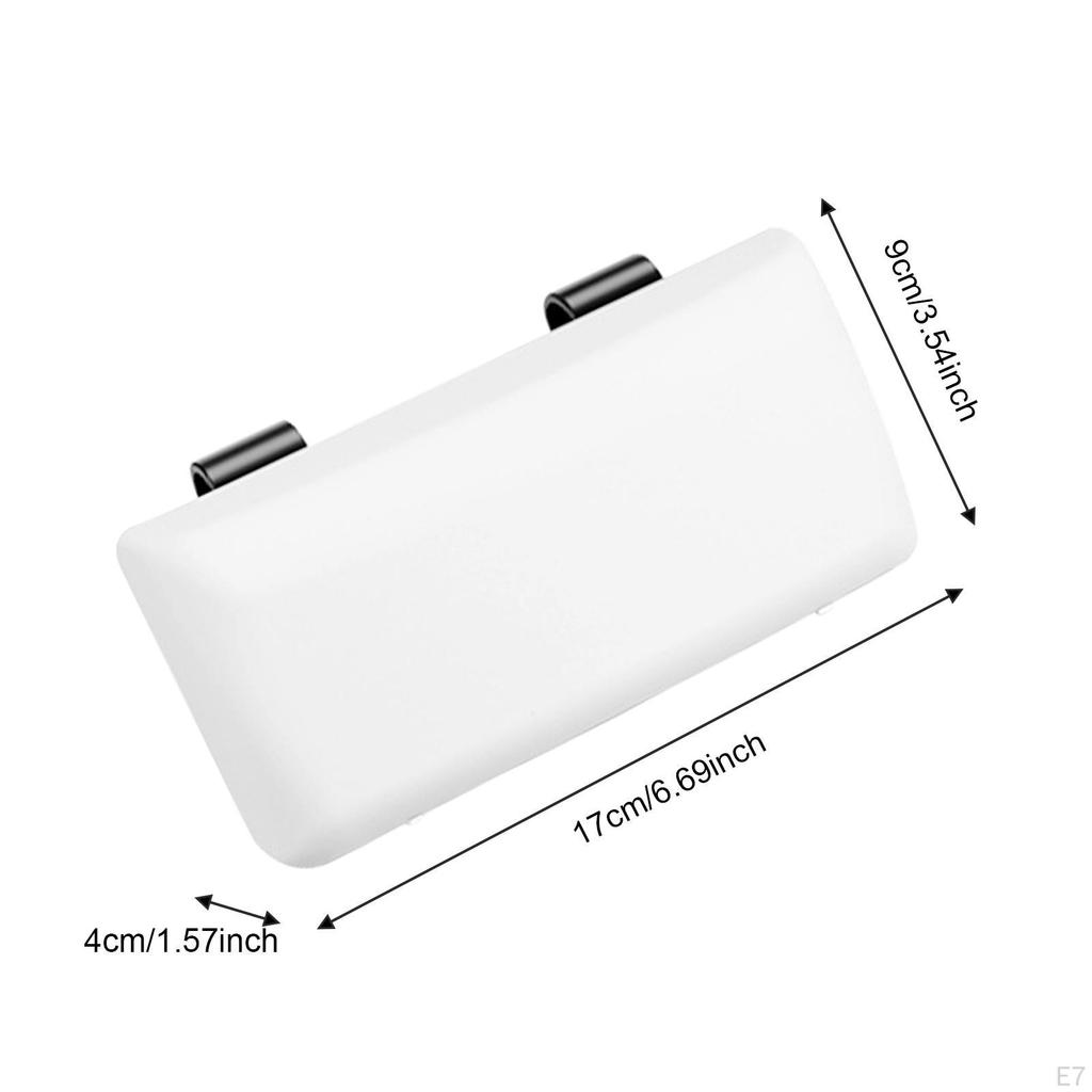 Suporte para Óculos de Sol para Viseira de Carro Caixa Conveniente À Prova de Pó Organizador de Sol Acessórios Auto