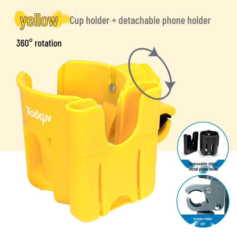 Universal Cup & Phone Holder for Electric Bikes and Vehicles
