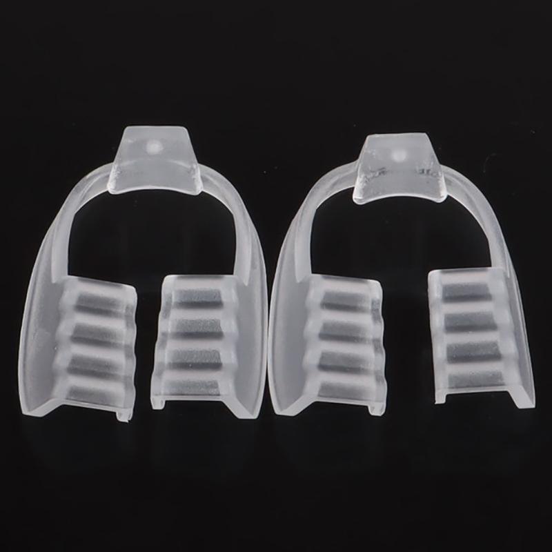 2Pcs Teeth Grinding Guard Sleep Mouthguard Splint Clenching Protector Tools