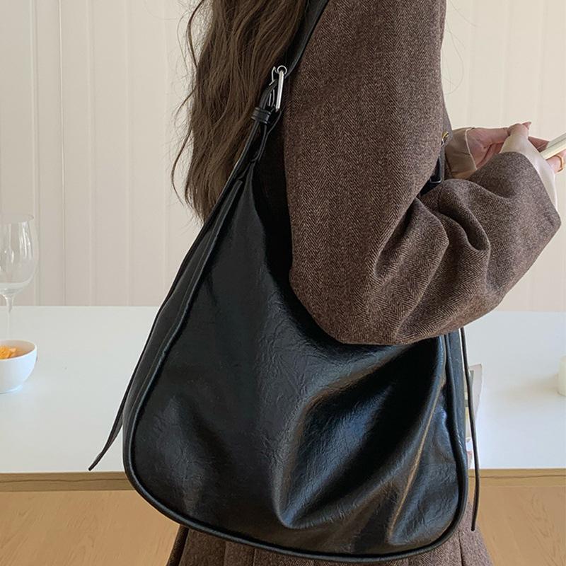 Autumn, Spring and Summer Ancient Fashion Shoulder Bag Senior Sense Large Capacity Bag Female Niche Everything with Tote Bag Tide