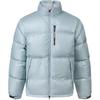 Solid Color Zip Long Sleeve Jacket Men Jackets Light-Blue C27251