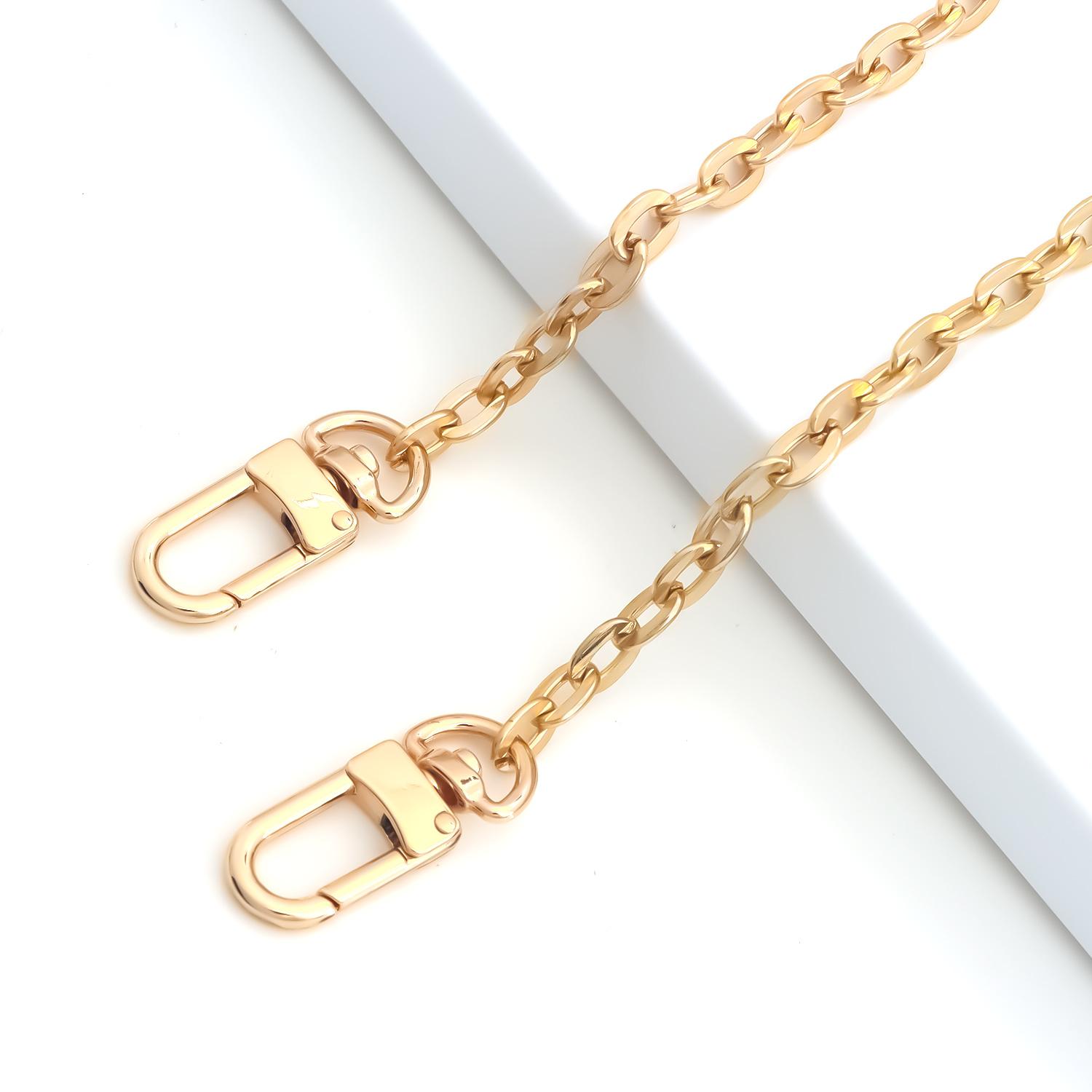 

Цепочка для сумки через плечо, с металлическими пряжками, для изготовления сумок своими руками 40cm