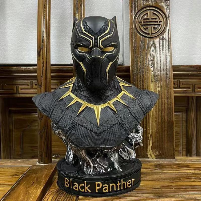 Black Panther & Venom Busts, Spider-Man Statue, Luminous Iron Man Figure – Free Shipping on One Item