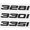 Car DIY Sticker for G20 G21 G28 F30 F31 F34 F35 E90 DIY Sticker Rear Trunk Badge Plastic Decal 3 Series 328i 330i 335i 340i RR8