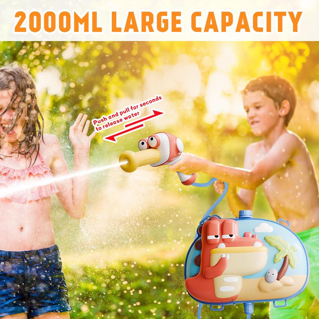 Children's Backpack Water Toy Spray Water Outdoor Water Beach Children's Toys
