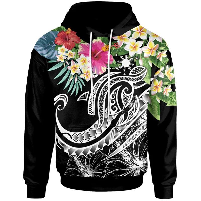 Men's Fiji-style 3D Flag-print Hoodie long-sleeve Pullover with Graphic Print A Comfortable Trendy Choice for Autumn WinterUnisex Woman's