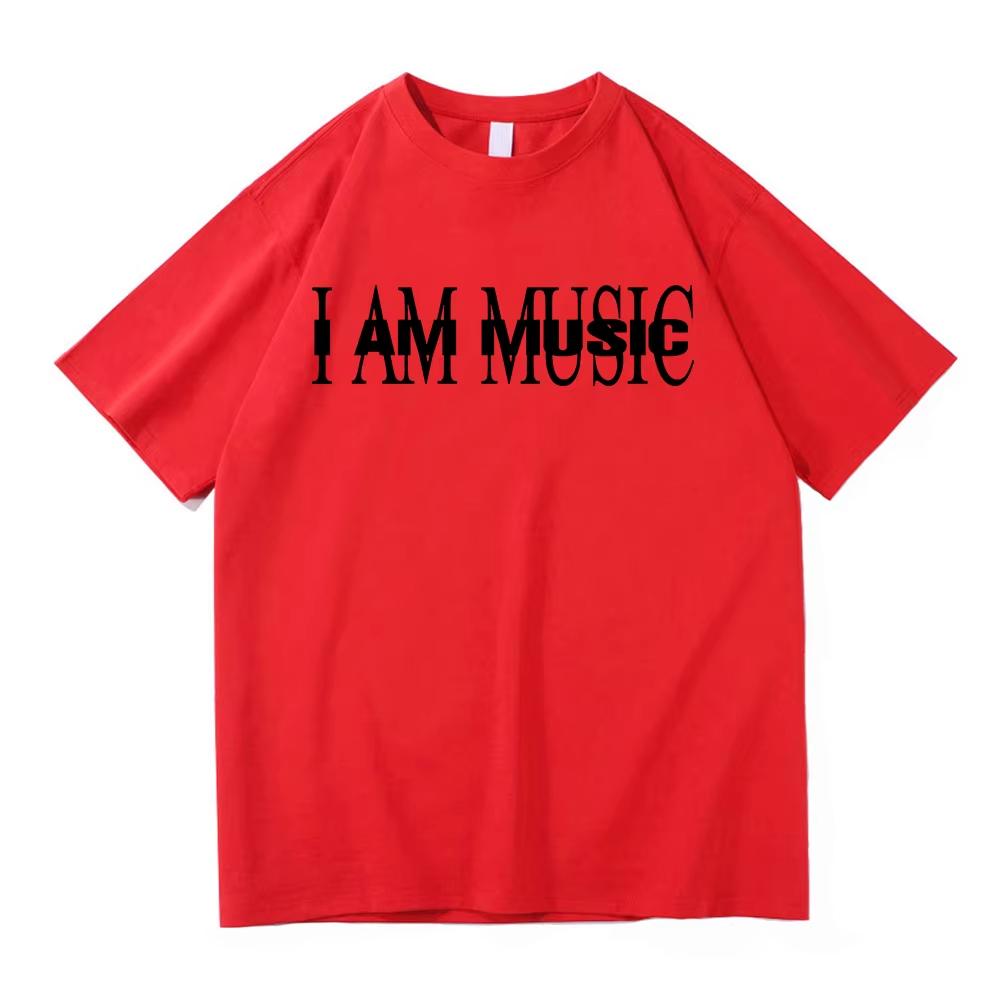 

Playboi Carti I AM MUSIC New Album 2025 T Shirt Fashion Men Women Aesthetic Letter Print Tshirt Unisex Casual Cotton Tees Shirts S