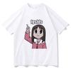 Azuunisexga Daioh Shirt Vintage Washed Unisex Oversized Anime Streetwear Soft Cotton Short Sleeve Tee Gift Clothing Tops Hot Sale