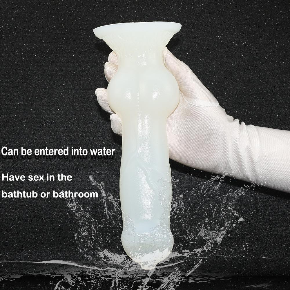 Liquid Silicone Super Thick Dildo for Male and Female Fist Sex  Anal Plug In The Back of The Anus  SM Dildo for Sexual Intercourse
