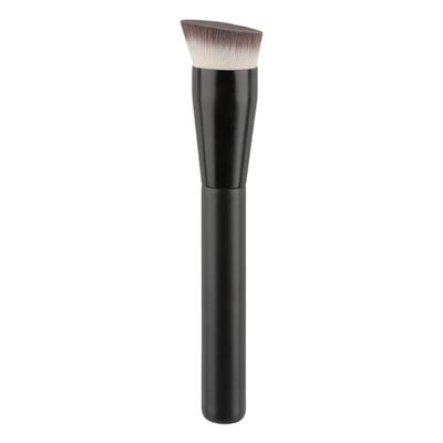 Oblique Makeup Brush For Contouring Blush Use Soft Synthetic Bristles Sturdy Aluminum Alloy Handle Professional Cosmetic Tool