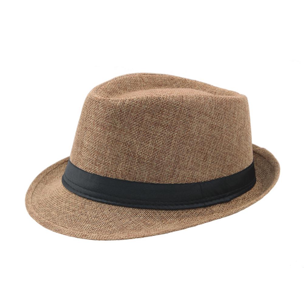Felt Solid Wide Color Brim Fedora 