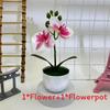 Butterfly Orchid Replica Potted Flower For Event Decor And Home Styling