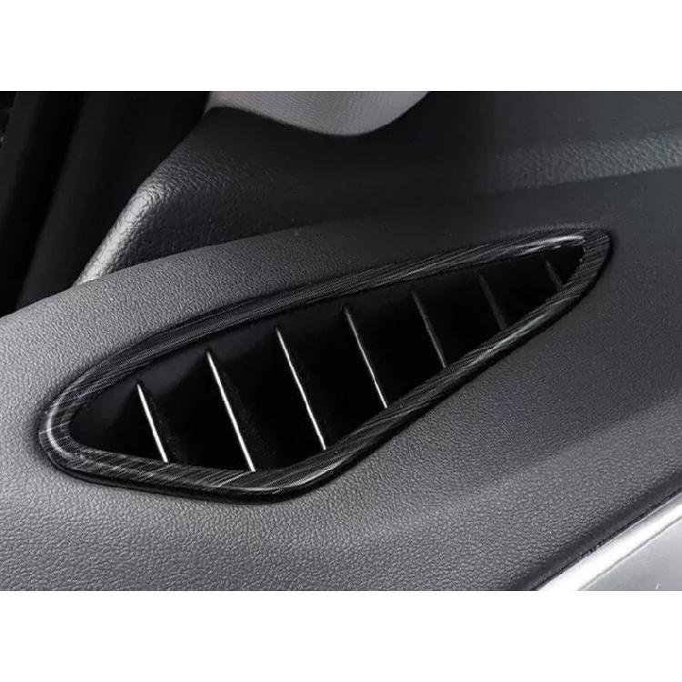 For Hyundai Sonata 2020-2025 Black Titanium Dashboard Air Outlet Vent Frame Trim