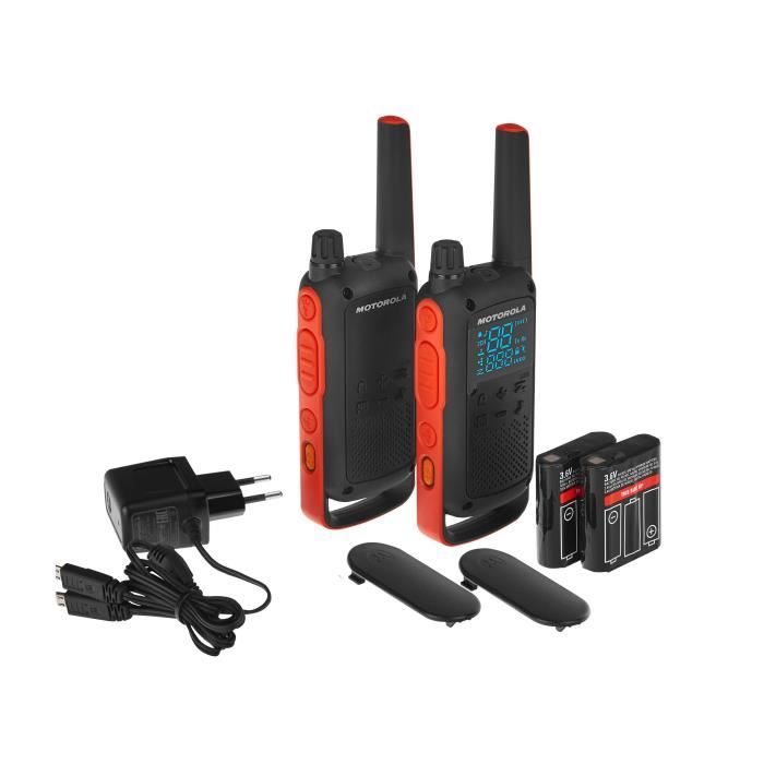 Vysílačka - Motorola - TLKR T82 - Dosah 10 km - Zesílený kryt - 16 kanálů