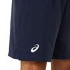 Asics Court 9In Short Logo Print Mid Waist Drawstring Straight Casual Shorts Men Shorts Midnight-Blue 2041A261-400