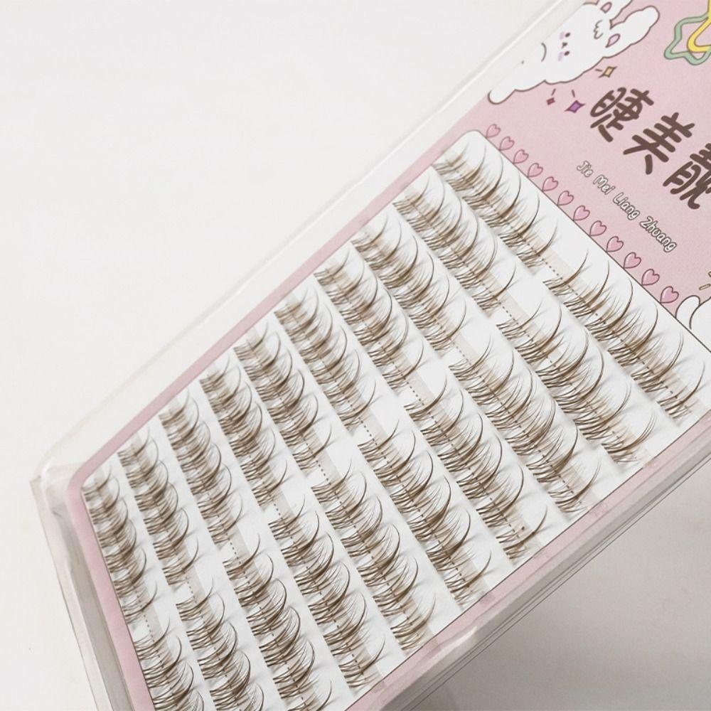 Natural Sunflower False Eyelashes 3D Sun Flower False Eyelash Trilogy DIY Mink Eyelashes  Women