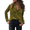 Women's Fashion Shirt Top Spring and Autumn Temperament Long Sleeve Autumn Shirt Women