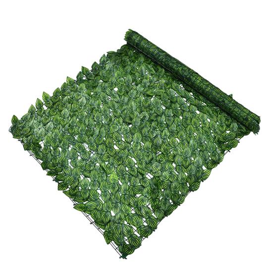 

Листья искусственной изгороди Искусственный плющ Трава Настенный фон Устойчивый к УФ-лучам Искусственное озеленение Декор для стены для балкона Конфиденциальность Сад Патио Задний двор 3M G