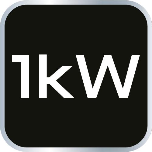 Electric convector heater 1000W, IP24