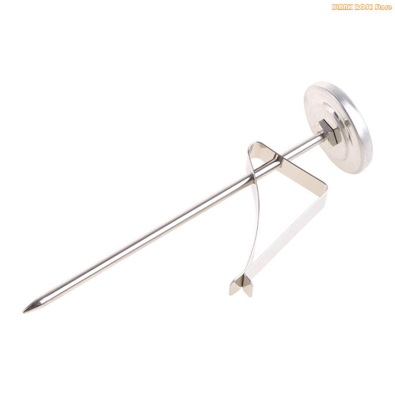 K1AE Portable Stainless Steel Kitchen Cooking Milk Coffee Probe Thermometer