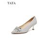 TATA Women's Elegant Mid-Heel Pumps