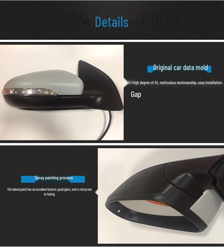 Volkswagen Golf 6 HD Rearview Backup Mirror