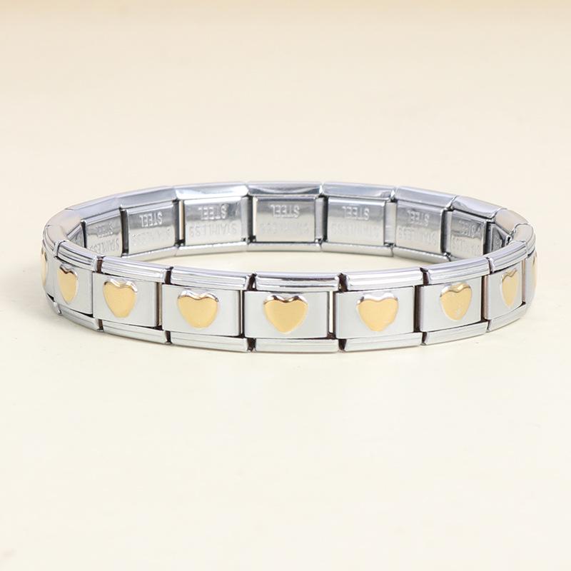European Italian Style Modular Bracelet for Men and Women - Fashionable and Creative Accessory