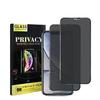 9H Privacy Tempered Glass Screen Protector 2 Pack for iPhone 14 15 16 17 Pro Max Anti-Spy Waterproof Screen Film for iPhone 13