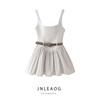 Jnleaog Spring New Arrival Women's Clothing Fashion Fashion with Belt Slim Fit Short Dress 2180326806