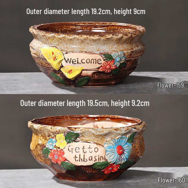 

Large Ceramic Succulent Flower Pot