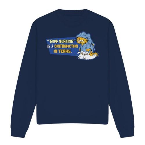 Garfield Unisex Adult Contradiction In Terms Sweatshirt