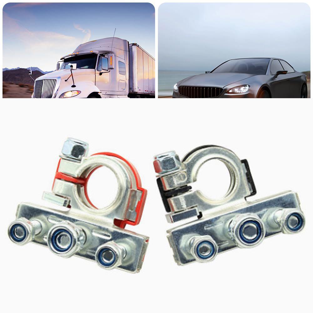 Quick Connect 3 Way Battery Pole Clamp M8 for Car and Boat Applications
