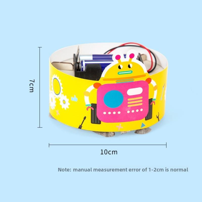 Wooden Sweeping Robot Hand Assembled Children Puzzle Toy Set For Physics Experiments Home Learning