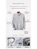 Men's 12-Gauge Zipper Sweater with Half-High Collar - Versatile Knitwear for Autumn/Winter Commute