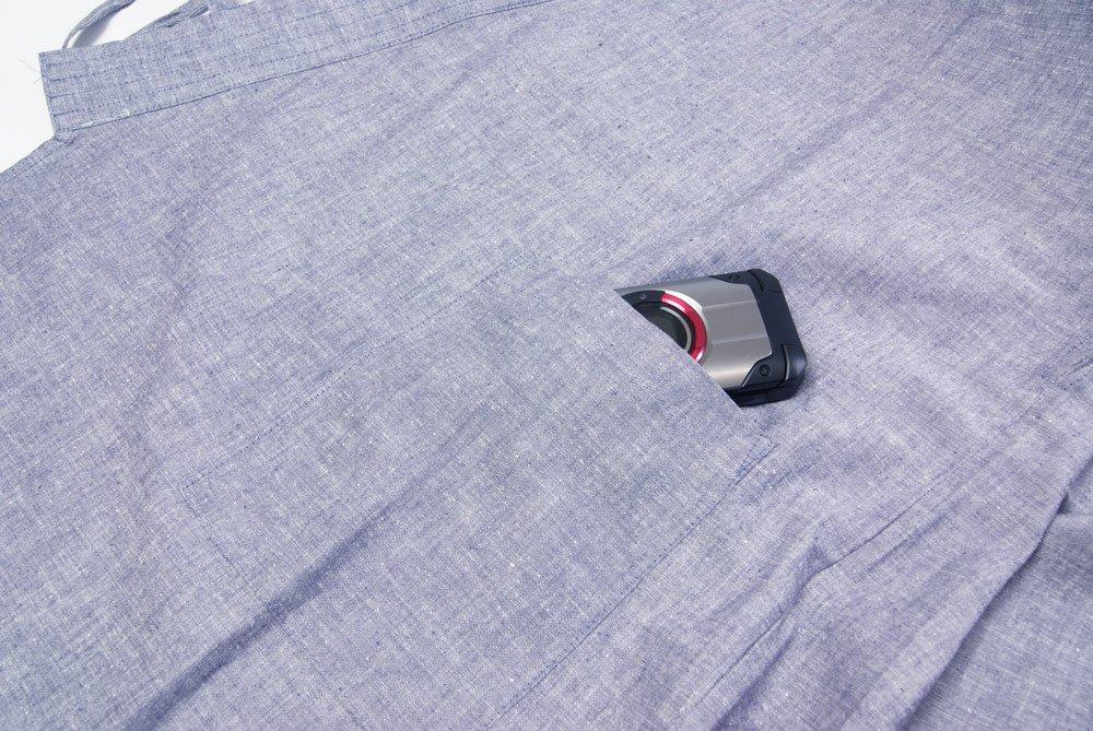 Summer Samue Work Linen and Cotton Sizes Casual Japanese Item (Colorful Clothes) - Blend, Unisex, S, M, L, LL, (Size S, Black)