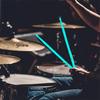 Miwayer Luminous Drum Stick Light Up Drum Sticks1Pair in The Dark Musical Instruments Stage Performance Fluorescent Drumsticks