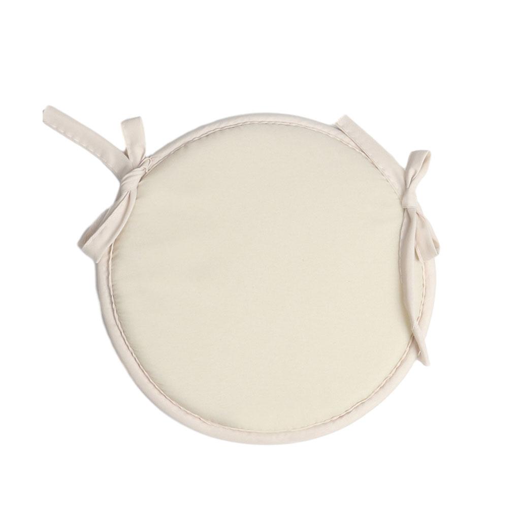 Cotton Soft And Comfortable Cushion For Chairs - Round Seat Cushion With Ties Chair Cushion