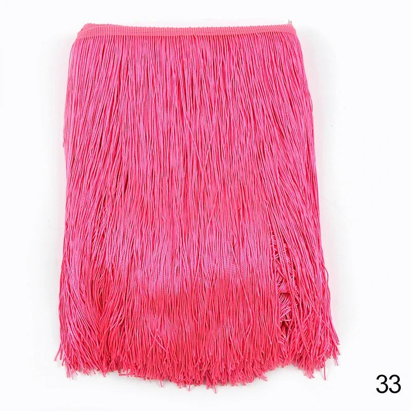 5/8/10M 30cm Long Tassel Fringes for Curtains Lace Trims Dress Fringe Trim Decorative Trimmings Stitching DIY Sewing Accessories