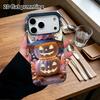 Phone Case: 2D Flat Design Suitable for iPhone 18 17 16 15 14 13 Pro Film Protective Case, Couple Style, Pumpkin Lamp, Christmas and Halloween Gift
