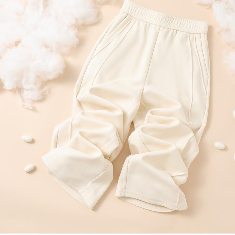 DIMANAF Autumn Winter Plus Size Women Pants Lady Long Pants Loose Casual Oversized Bottoms Thick Knitted